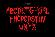 Blood Heaven - Horror Font, a Font by Ideal Eksis (Thumbnail 4 of 8)