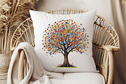 Flower Tree with Birds Butterflies, an Illustration by DreamCafeArt (Thumbnail 4 of 7)