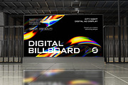 Digital Billboard Mockup, an Advertising Mockup by Unerispace (Thumbnail 3 of 4)