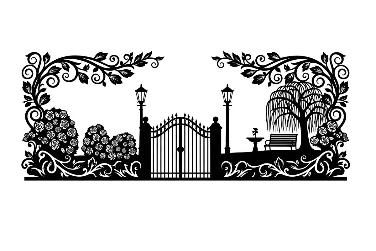 Garden Bunny Silhouette Bundle, an Illustration by jahid234 (Photo 14 of 48)