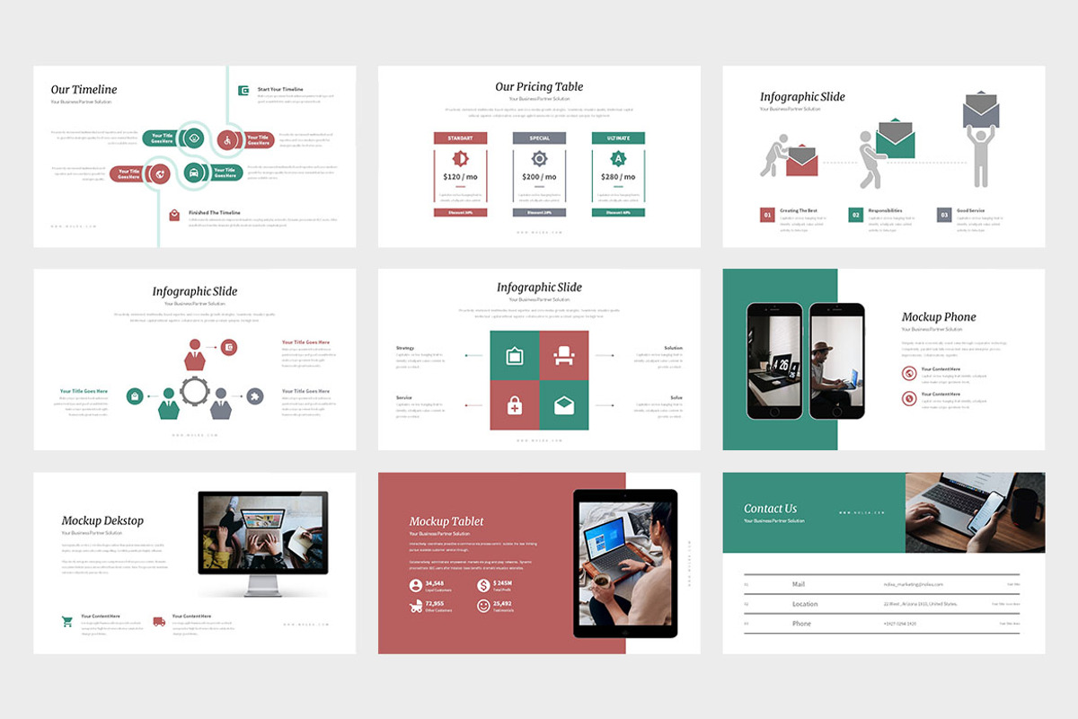 Nolea : Technology Powerpoint, a Presentation Template by Punkl Camp (Photo 4 of 9)