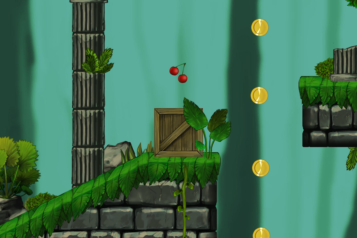Platformer tileset HD 2: Forest, an Object Graphic by LudicArts (Photo 2 of 5)