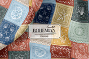 Coastal Bohemian Collection, a Pattern Graphic by MSNTY STUDIOX (Thumbnail 3 of 33)