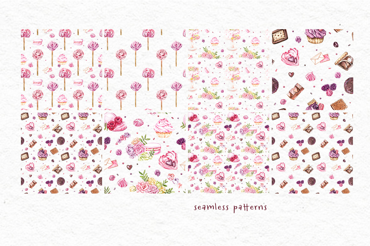Cakes and sweets illustrations, a Decorative Illustration by Ann Astro (Photo 10 of 17)