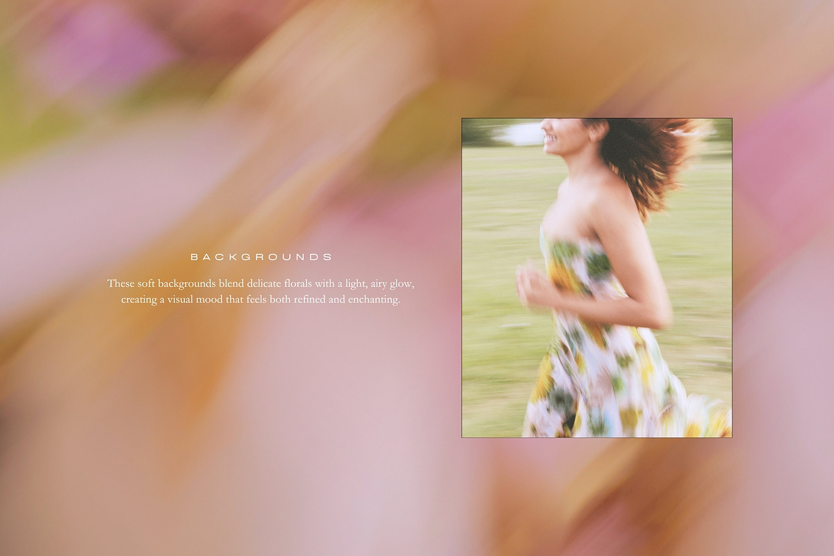 Soft Floral Spring Blur Backgrounds, a Background Graphic by eclosque (Photo 36 of 48)