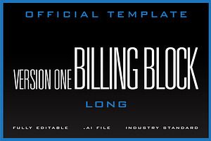 The Billing Block Template v1