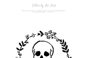 Black Halloween Clipart Set, an Illustration by Pati Paints (Thumbnail 4 of 6)