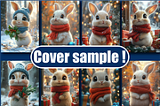 Christmas Animal Coloring Book, an Animal Illustration by Design Home (Thumbnail 2 of 3)