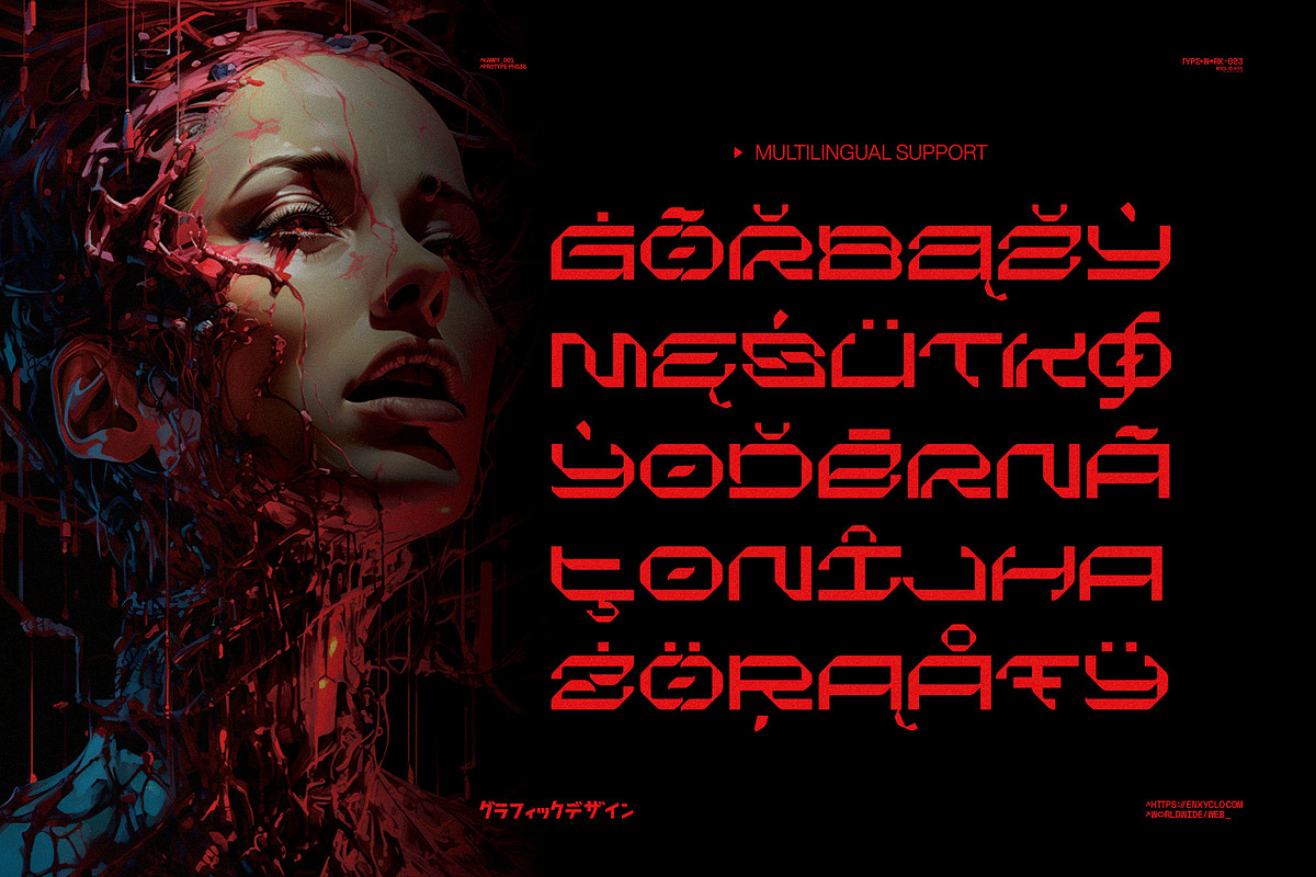 NCL KREGAS - Cyberpunk Futuristic, a Sans Serif Font by Enxyclo Studio (Photo 12 of 14)