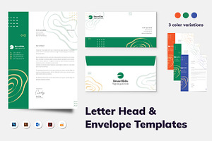 Letterhead Templates, a Design Template by fashionaddict