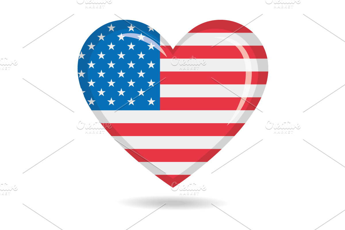 204x Flags of the World Heart Shape, an Illustration by asantosg (Photo 3 of 4)