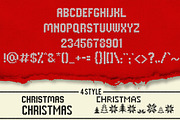 Christmas Knitted Font, a Symbol Font by beetlepixels (Thumbnail 4 of 4)