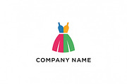 Colorful Dress Logo, a Branding & Logo Template by Logocreative (Thumbnail 2 of 2)