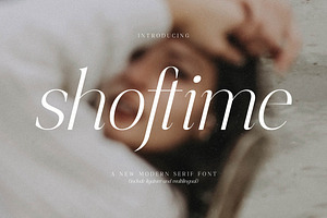 Shoftime A New Modern Serif Font