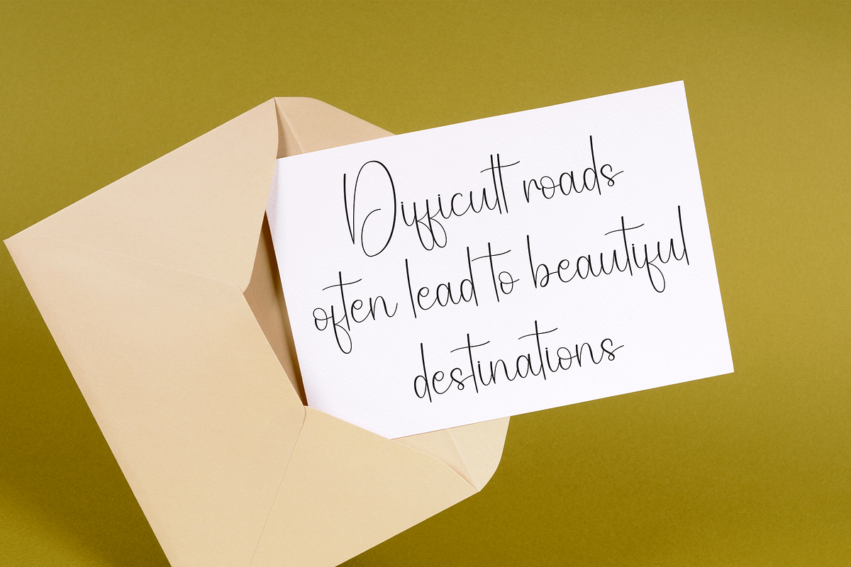 Basthian Signature | Script Font, a Handwritten Font by Scratchones (Photo 4 of 8)
