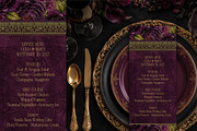 Plum & Olive Floral Digital Papers, a Background Graphic by Posh Papers & Patterns (Thumbnail 5 of 7)