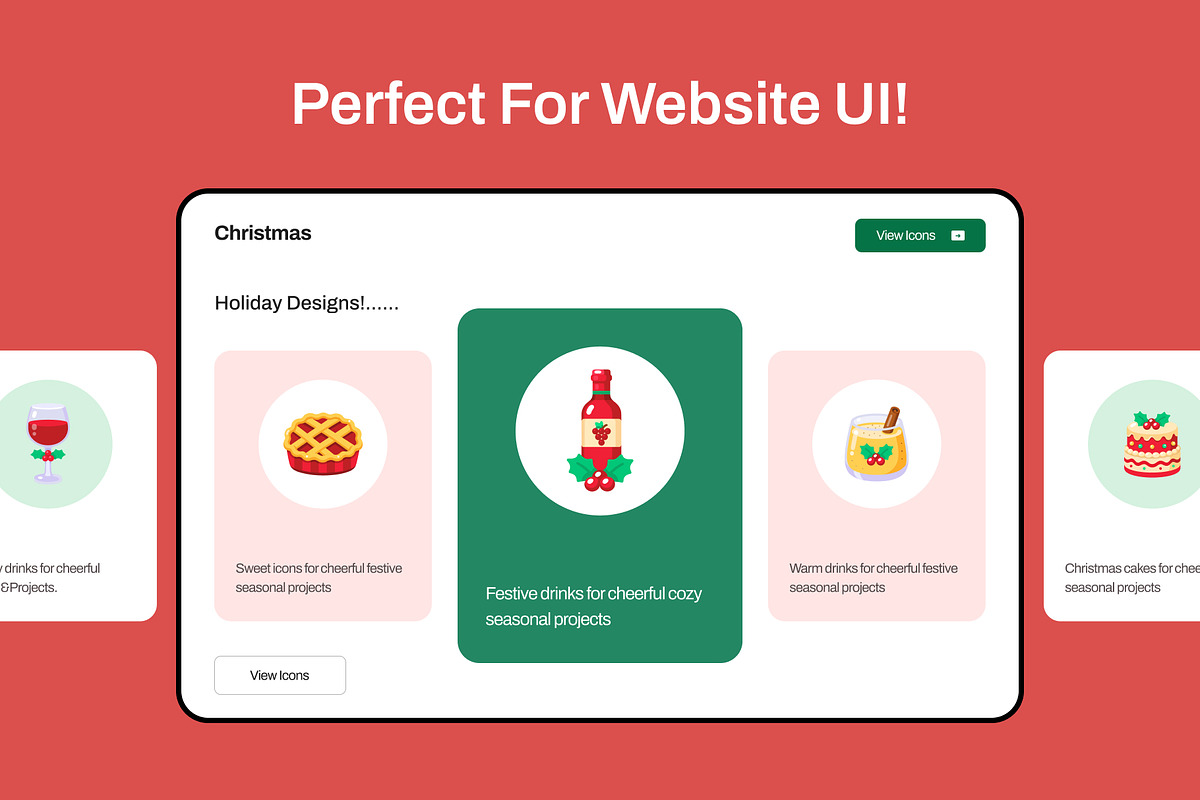 75 Christmas Flat Icons, an Emoji Icon by Prosymbols (Photo 5 of 10)