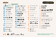 HF Bigcuat Bold, a Handwritten Font by 24Design Studios (Thumbnail 7 of 11)
