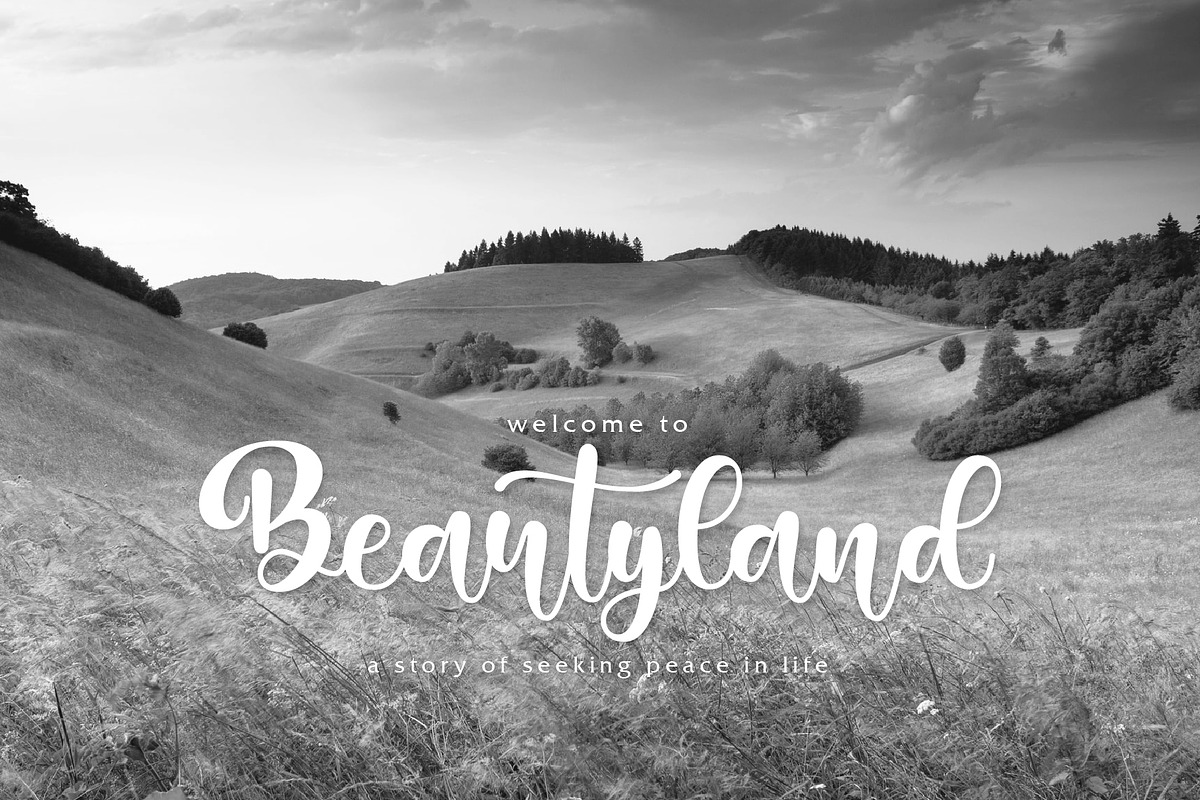 Sunday Morning Script Font, a Script Font by Monoco Type Foundry (Photo 8 of 11)