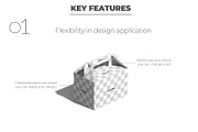 Takeaway Gable Box Packaging Mockup, a Packaging Mockup by Sheikhadesign (Thumbnail 2 of 11)