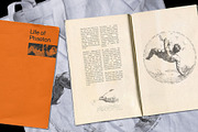 Zine Mockup Pack 4 in 1, a Books & Magazine Mockup by A-Studio (Thumbnail 17 of 17)