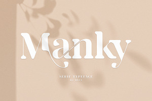 Manky, a Slab Serif Font by DYSA Studio