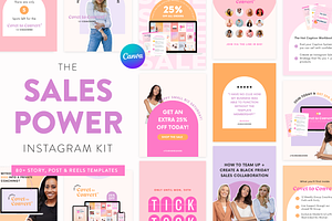 Instagram Sales Power Template Kit