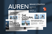 AUREN Brand Strategy PowerPoint, a Presentation Template by ShowUp! Studio (Thumbnail 1 of 6)