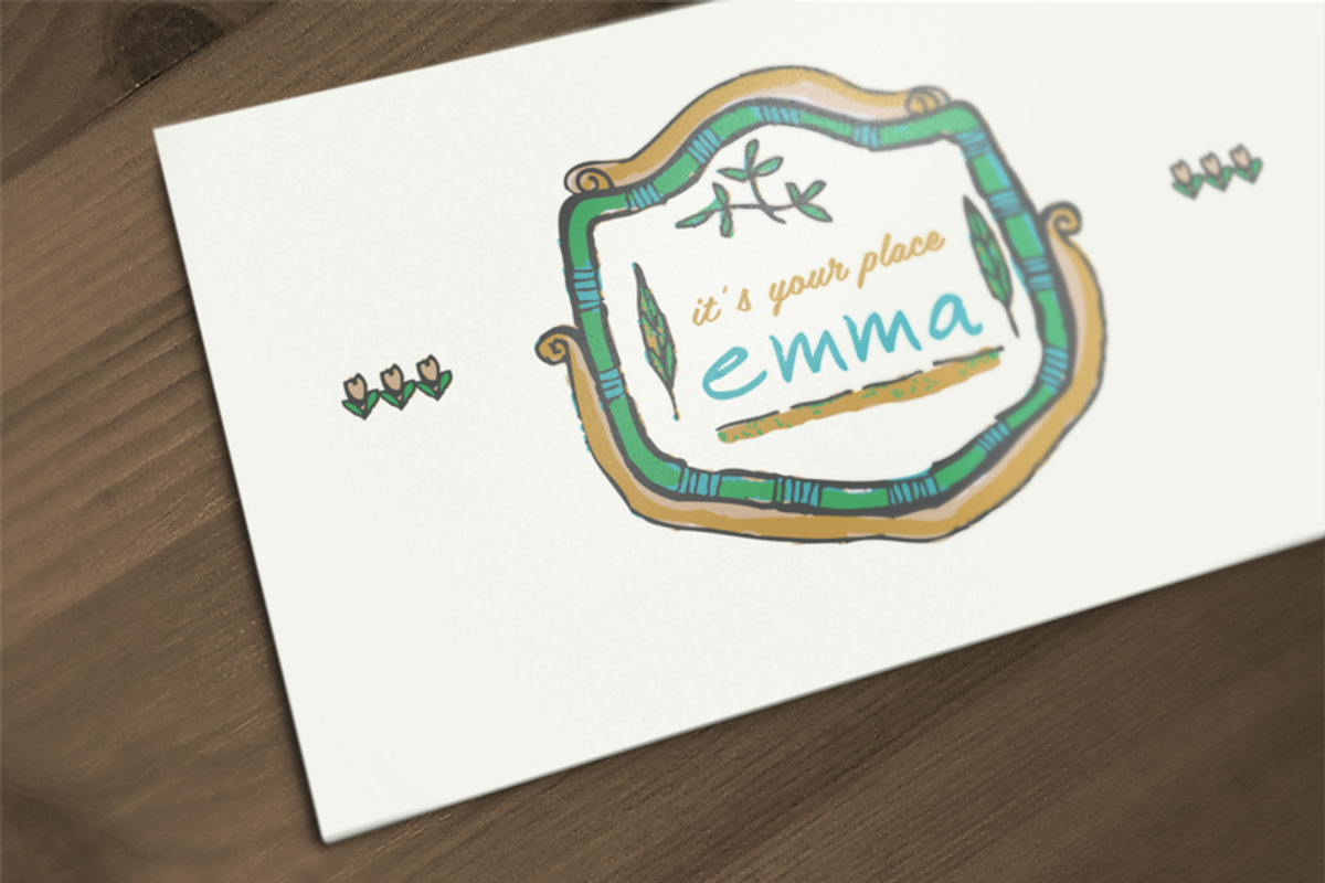 Floral Ornaments Badges preview 2