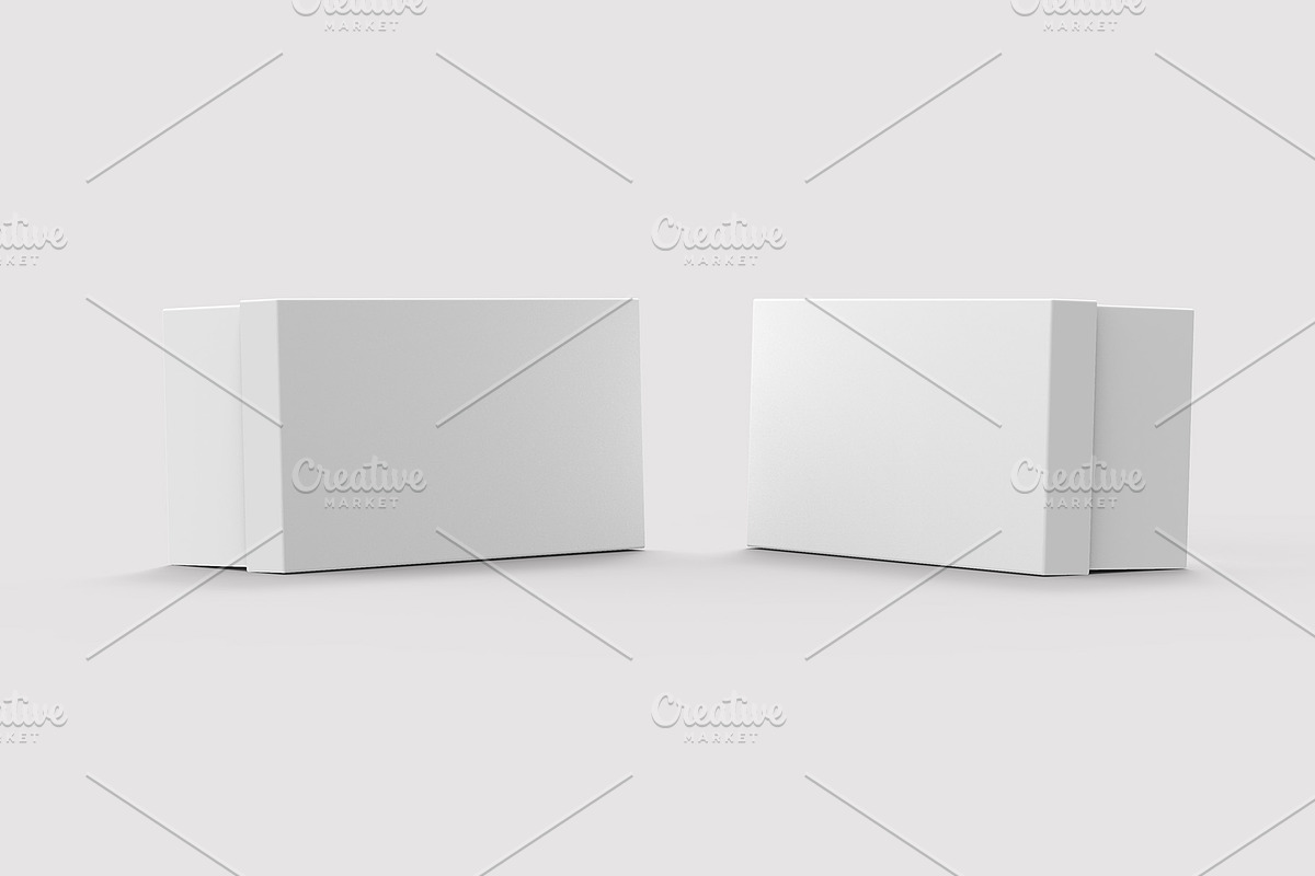 Shoe Box Mockup - 8 Views, a Packaging Mockup by Illusiongraphic (Photo 16 of 17)