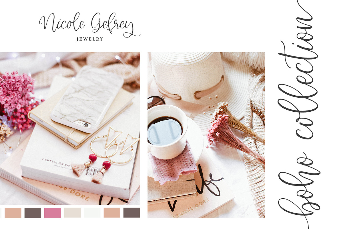 Apricot Delight Romantic Script preview 3