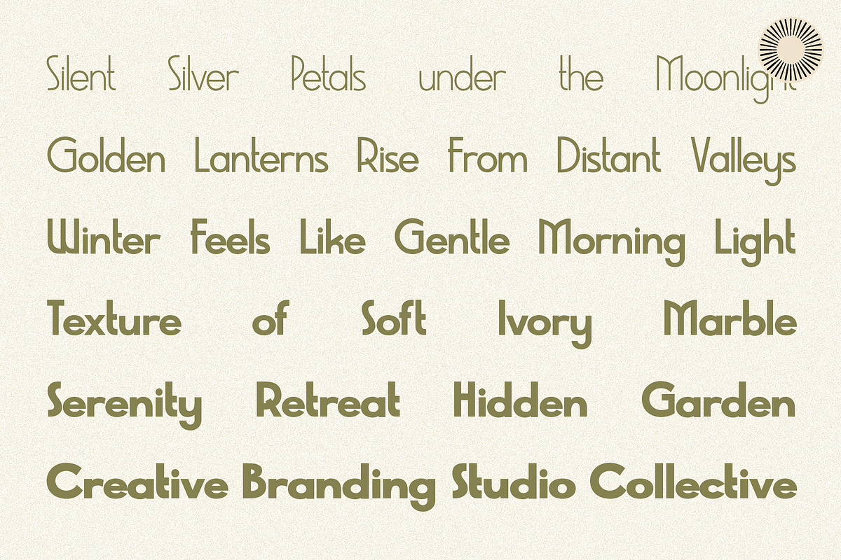 The Seranova - Contemporary DecoSans, a Sans Serif Font by Setara Langit CreativeStd (Photo 13 of 16)