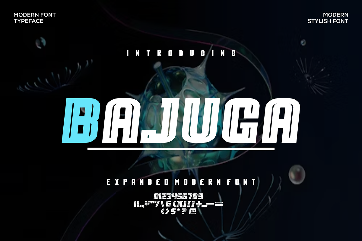 Bajuga Font, a Sans Serif Font by agusariyadi (Photo 1 of 5)