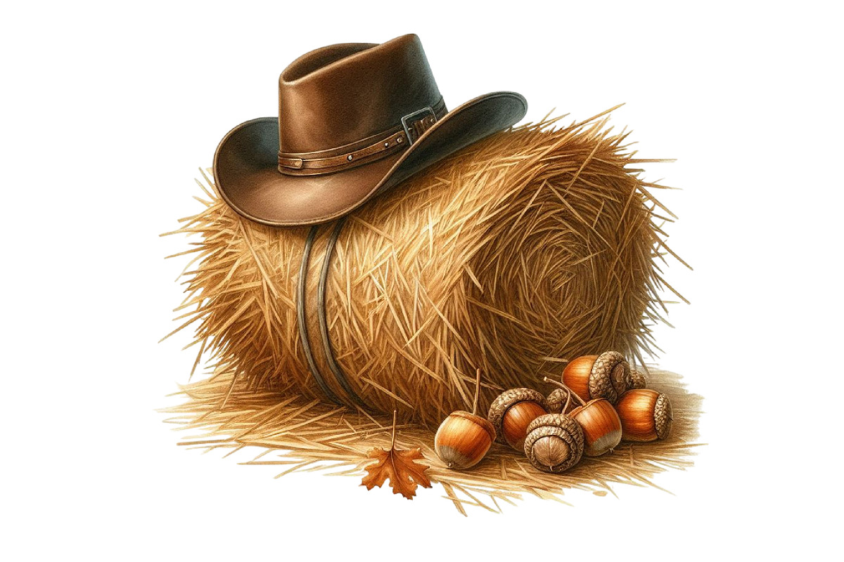Watercolor Cowboy Autumn Clipart, an Illustration by Designking (Photo 4 of 4)