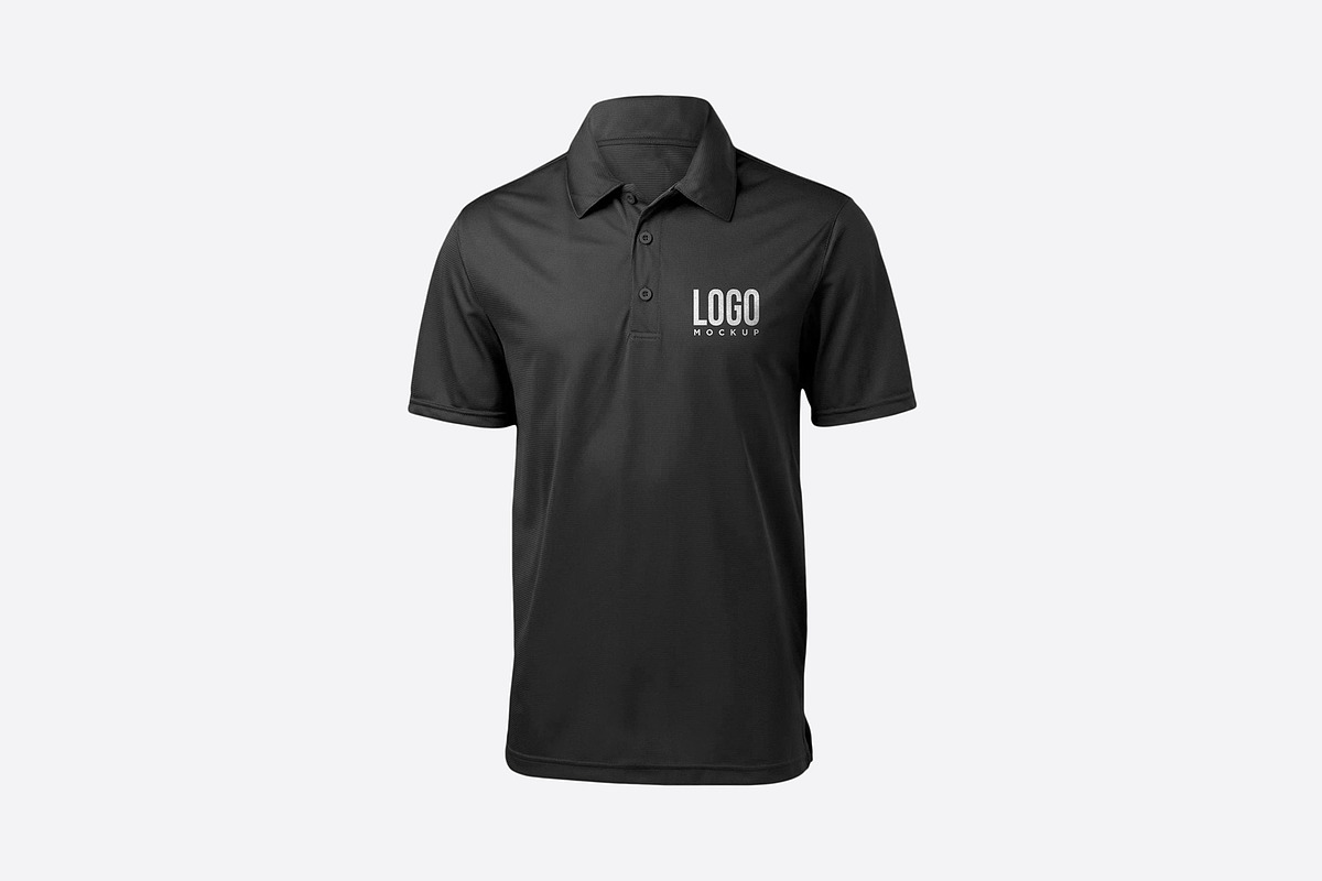Shirt Mockup Psd Black Polo Shirt Sample Polo Shirt Mockup
