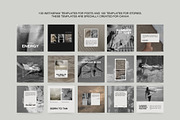 Aesthetic Instagram Templates XIV, a Social Media Template by Instprofi | Studio Estimo (Thumbnail 8 of 10)
