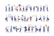 Vector People 200+ Bundle, a Person Illustration by Vector_Art (Thumbnail 15 of 28)