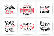 Letterings for Valentine's day, a Graphic by redcollegiya design (Thumbnail 2 of 5)
