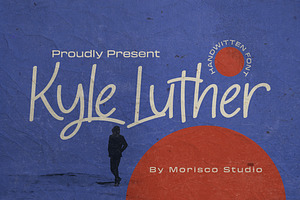 KyleLuther - Handwritten Font