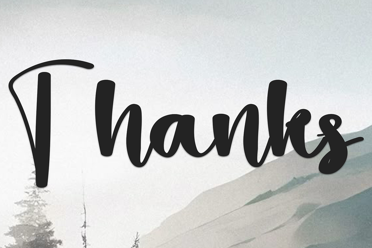 Sunrise, a Handwritten Font by InermediaSTUDIO (Photo 6 of 6)