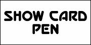 Show Card Pen JNL, a Sans Serif Font by Jeff Levine Fonts (Thumbnail 2 of 5)