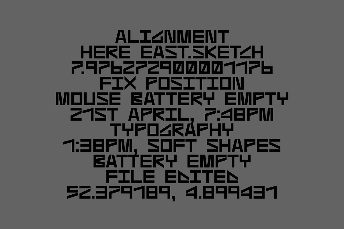 Grained Brutal, a Sans Serif Font by Here  FF (Photo 4 of 16)