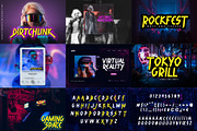 Graffiti Font Bundle - SALE! 90% OFF, a Font by Prioritype Co (Thumbnail 7 of 11)