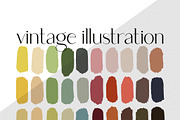 Vintage Color Palette Bundle, a Palette Add-On by AureDesignCo (Thumbnail 2 of 5)