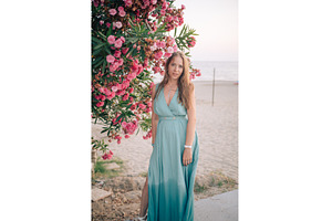 Elegant Woman Posing with Pink, a Person Photo by Jan Jack Russo Media