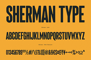 Sherman Typeface