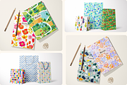Kids Nursery Seamless Patterns, a Pattern Graphic by Ninterints (Thumbnail 14 of 21)