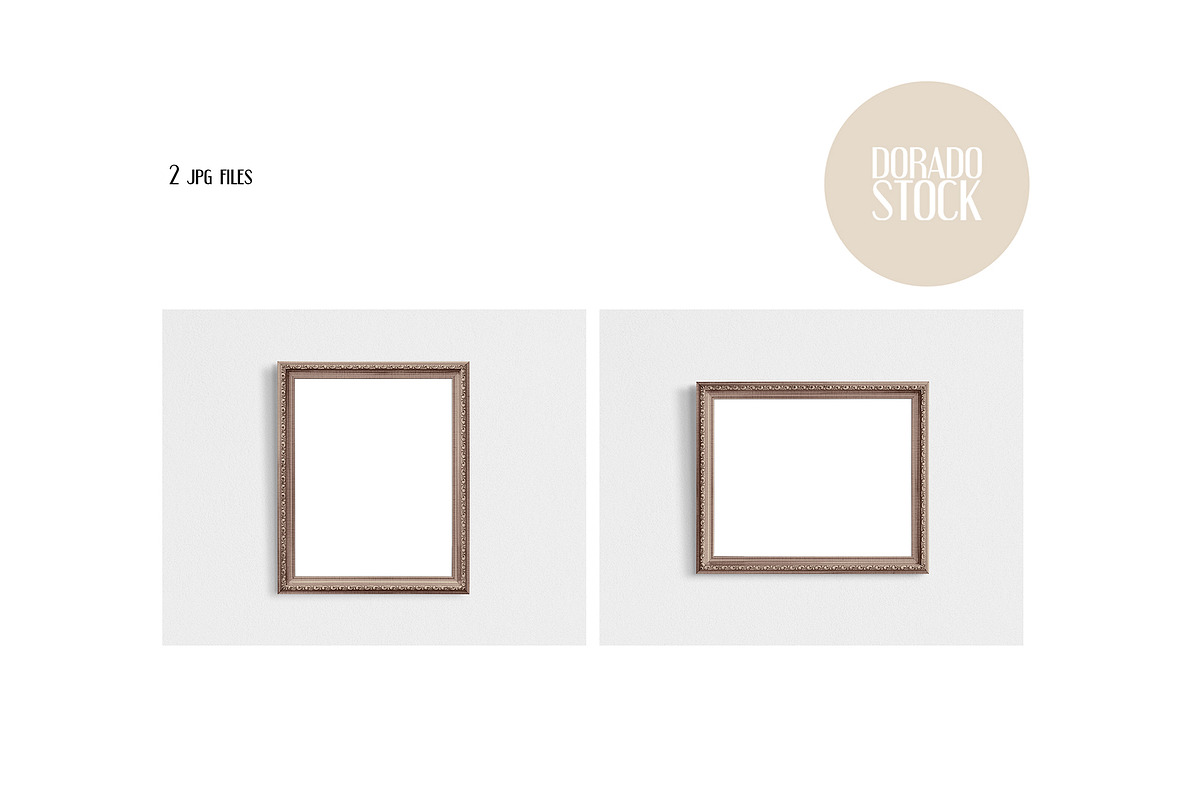 Isolated Old Frames Mockup, a Print Template by Dorado Stock (Photo 5 of 7)