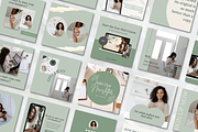 Green Course Creator Instagram Posts, a Social Media Template by Social Assumptions (Thumbnail 5 of 7)