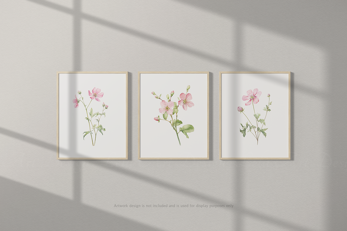 4x5 Portrait, 3 Frame Mockup, a Household Mockup by Lelu Art Design (Photo 5 of 11)
